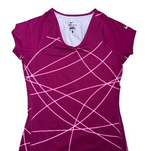 Nike Women's Magenta Dri-FIT Tee